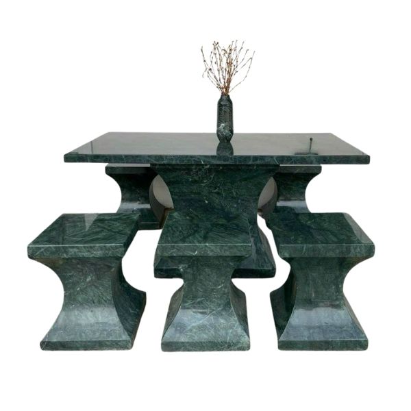 Bộ bàn ghế đá Granite TT090