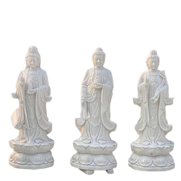 Bộ tượng Tam Thế Phật tại gia TT072